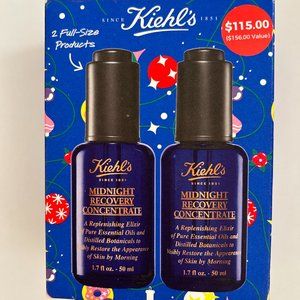 Midnight Recovery Concentrate Moisturizing Face Oil Holiday 2 pack
